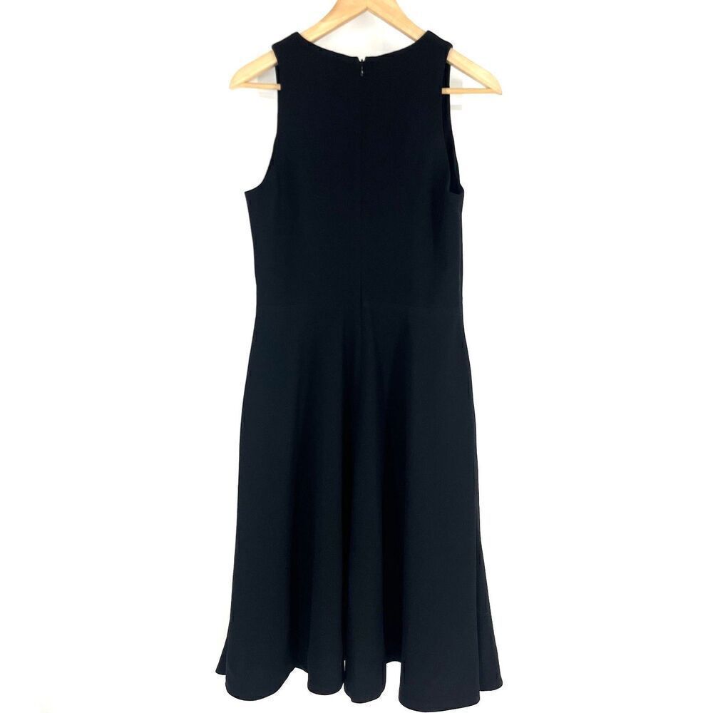 Dress the Population Dress Size Medium Womens Black Catalina Pockets Sleeveless - Picture 4 of 9